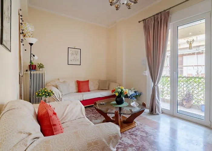 Cozy&Bright Home - 50m From Metro Station Άg Antonios